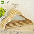 factory supply display style laminated plywood women hanger